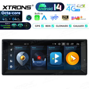PX1439BLHG 10,25 Zoll Octa Core 4 + 64 GB Fit für BMW Global 4G LTE Android 14 AKM DSP Autoradio Multimedia Player Benutzerde