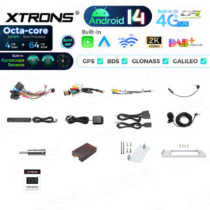PX1439BLHG 10,25 Zoll Octa Core 4 + 64 GB Fit für BMW Global 4G LTE Android 14 AKM DSP Autoradio Multimedia Player Benutzerde