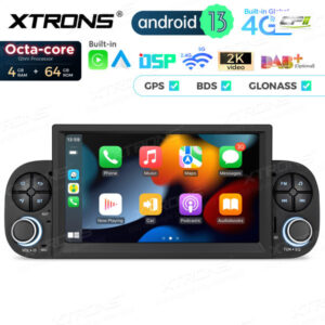 Android Autoradio Xtrons für Fiat Panda 4/64 GB – PX73PDFL-05 CPII