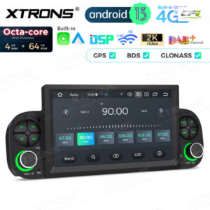 Android Autoradio Xtrons für Fiat Panda 4/64 GB – PX73PDFL-08 CPII