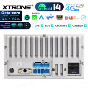 PX74M245G 7 Zoll Octa Core 4 + 64 GB Global 4G LTE Android 14 Auto DVD Multimedia Player Speziell geeignet für Mercedes-Benz