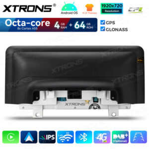 QDB10NBTH 10,25-Zoll-Android-Auto-GPS-Multimedia-Player mit integriertem CarPlay und Android Auto für BMW 3/4 Serie M3 M4 NBT