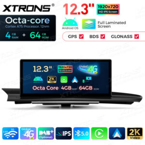 Xtrons QLA23A6NL Android Autoradio Audi A6 S6 RS6 A7 S7 RS7 MIB 12,3 Zoll
