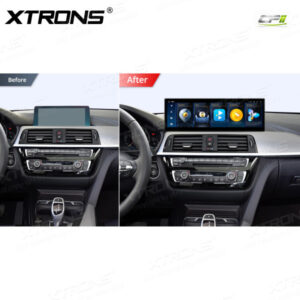 QLBX44THEVL 14,9 Zoll volllaminierter 2K IPS 2.5D-Bildschirm Android Autoradio Multimedia Player Global 4G 8+256GB für BMW 3e