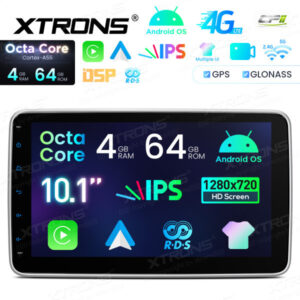 Android Autoradio Xtrons TID101L 10,1-Zoll-Doppel-DIN-Android-Autoradio Octa Core 4 + 64 GB IPS-Bildschirm – TID101L-02 CPII