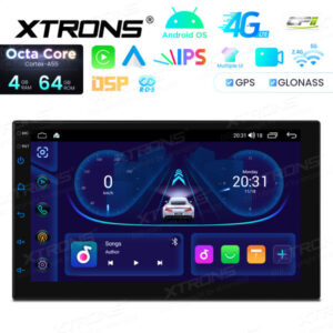 Android Autoradio Xtrons TID701L 7-Zoll-Doppel-Din-Android-Autoradio 4 + 64 GB IPS-Bildschirm passend für BMW Benz Audi