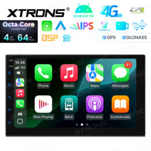 Android Autoradio Xtrons TID701L 7-Zoll-Doppel-Din-Android-Autoradio 4 + 64 GB IPS-Bildschirm passend für BMW Benz Audi