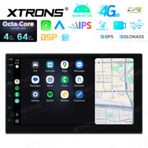 Android Autoradio Xtrons TID701L 7-Zoll-Doppel-Din-Android-Autoradio 4 + 64 GB IPS-Bildschirm passend für BMW Benz Audi