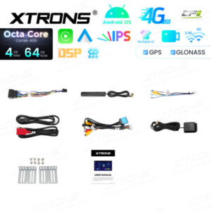 Android Autoradio Xtrons TID701L 7-Zoll-Doppel-Din-Android-Autoradio 4 + 64 GB IPS-Bildschirm passend für BMW Benz Audi