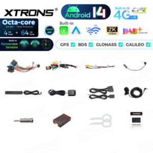 Android Autoradio Xtrons PX8446BLHGS für BMW / Rover / MG 4/64 GB – px8446blhgs-12 CPII