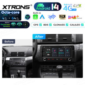Android Autoradio Xtrons PX8446BLHGS für BMW / Rover / MG 4/64 GB – px8446blhgs-13 CPII