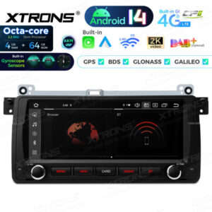 Android Autoradio Xtrons PX8446BLHGS für BMW / Rover / MG 4/64 GB – px8446blhgs-3 CPII