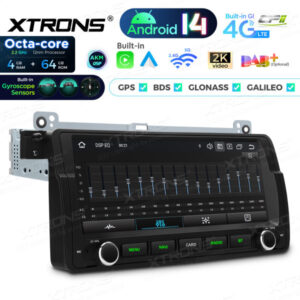 Android Autoradio Xtrons PX8446BLHGS für BMW / Rover / MG 4/64 GB – px8446blhgs-8 CPII