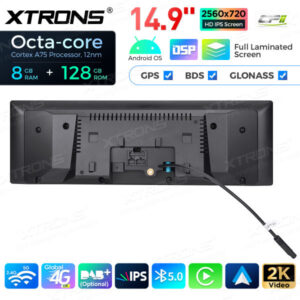 Android Autoradio Xtrons QLBH4460CC3 14 Zoll 8+128GB für BMW 5er E60 E61 M5 CCC Abverkauf Neu – qlbh4460cc-10 CPII