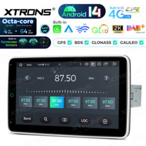 Android Autoradio Xtrons Single Din 4/64 GB – DX121LGS-08 CPII