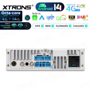 Android Autoradio Xtrons Single Din 4/64 GB – DX121LGS-09 CPII