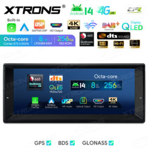 Android Autoradio Xtrons für BMW E39 8/256 GB – IQ1439BH-01 CPII