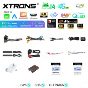 Android Autoradio Xtrons für BMW E39 8/256 GB – IQ1439BH-12 CPII