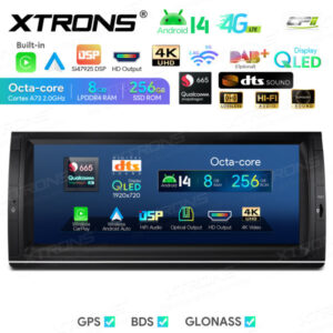 Android Autoradio Xtrons für BMW X5 E53 8/256 GB – IQ1453BH-01 CPII