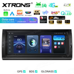 Android Autoradio Xtrons für BMW X5 E53 8/256 GB – IQ1453BH-03 CPII