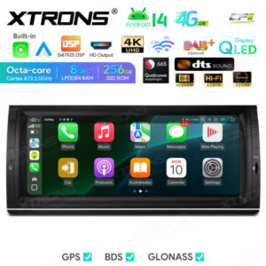 Android Autoradio Xtrons für BMW X5 E53 8/256 GB – IQ1453BH-04 CPII