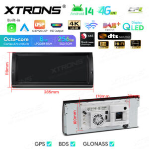 Android Autoradio Xtrons für BMW X5 E53 8/256 GB – IQ1453BH-11 CPII