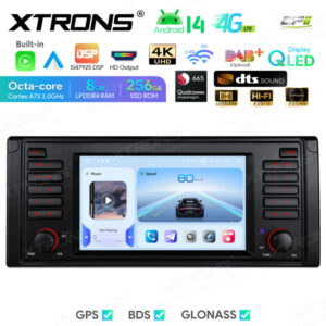 Android Autoradio Xtrons für BMW E39 8/256 GB – IQ7439BL-02 CPII