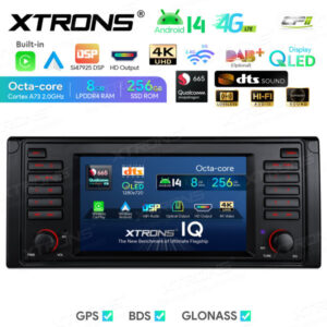 Android Autoradio Xtrons für BMW E39 8/256 GB – IQ7439BL-03 CPII