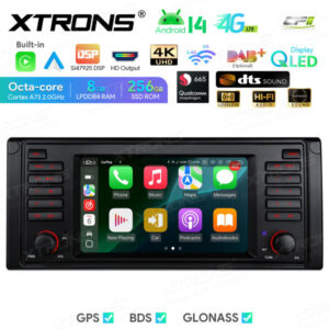 Android Autoradio Xtrons für BMW E39 8/256 GB – IQ7439BL-04 CPII