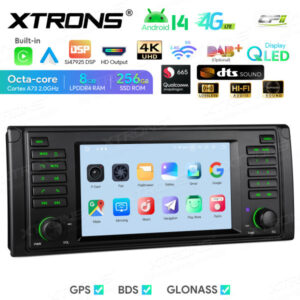 Android Autoradio Xtrons für BMW E39 8/256 GB – IQ7439BL-06 CPII