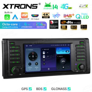 Android Autoradio Xtrons für BMW E39 8/256 GB – IQ7439BL-07 CPII