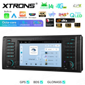 Android Autoradio Xtrons für BMW E39 8/256 GB – IQ7439BL-08 CPII