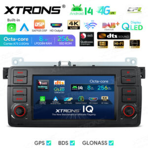 Android Autoradio Xtrons für BMW / Rover / MG 8/256 GB – IQ7446BL-02 CPII