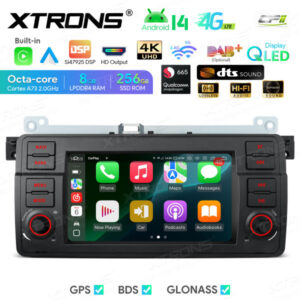 Android Autoradio Xtrons für BMW / Rover / MG 8/256 GB – IQ7446BL-04 CPII