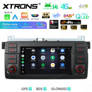 Android Autoradio Xtrons für BMW / Rover / MG 8/256 GB – IQ7446BL-05 CPII