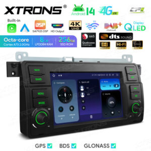 Android Autoradio Xtrons für BMW / Rover / MG 8/256 GB – IQ7446BL-06 CPII