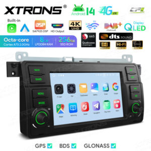 Android Autoradio Xtrons für BMW / Rover / MG 8/256 GB – IQ7446BL-07 CPII