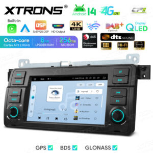 Android Autoradio Xtrons für BMW / Rover / MG 8/256 GB – IQ7446BL-08 CPII