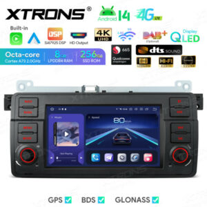 Xtrons IQ7446BL Android Autoradio BMW Rover MG 7 Zoll Navigation 8/256 GB