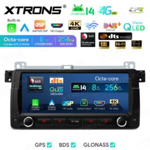 Android Autoradio Xtrons für BMW/Rover/MG – IQ8446BH-01 CPII