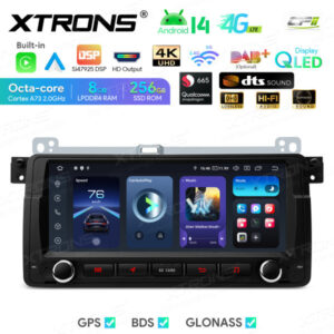 Android Autoradio Xtrons für BMW/Rover/MG – IQ8446BH-02 CPII