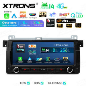 Xtrons IQ8446BH Android Autoradio BMW E46 Rover 75 MG ZT Navigation DSP