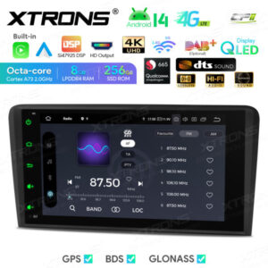 Android Autoradio Xtrons für Audi 8P A3 S3 RS3 8/256 GB – IQ84A3AP-09 CPII