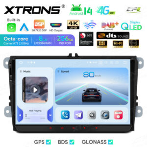 Android Autoradio Xtrons für VW / Skoda / Seat 8/256 GB – IQ94MTVP-01 CPII