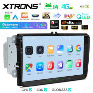 Android Autoradio Xtrons für VW / Skoda / Seat 8/256 GB – IQ94MTVP-06 CPII