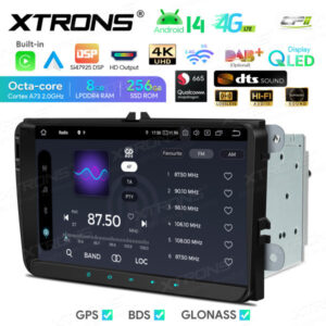 Android Autoradio Xtrons für VW / Skoda / Seat 8/256 GB – IQ94MTVP-09 CPII