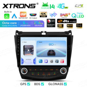 Android Autoradio Xtrons für HONDA Accord 8/256 GB – IQP14ACHLP-02 CPII