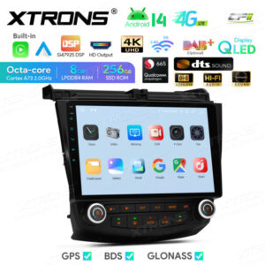 Android Autoradio Xtrons für HONDA Accord 8/256 GB – IQP14ACHLP-06 CPII