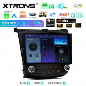 Android Autoradio Xtrons für HONDA Accord 8/256 GB – IQP14ACHLP-07 CPII