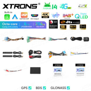 Android Autoradio Xtrons für HONDA Accord 8/256 GB – IQP14ACHLP-12 CPII